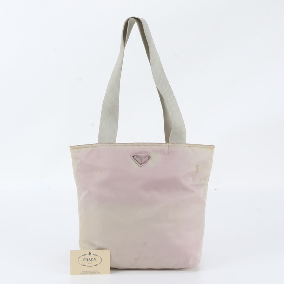 Prada Pink Handbag Shoulder Bag Tote Bag (Pre-Owned)
