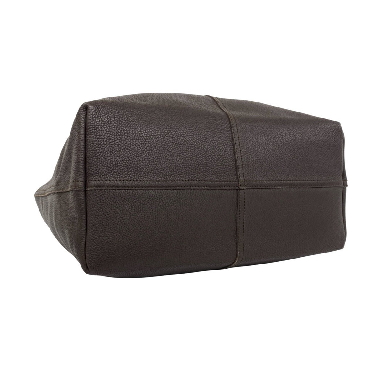 Bottega Veneta Brown Leather Handbag Tote Bag (Pre-Owned)