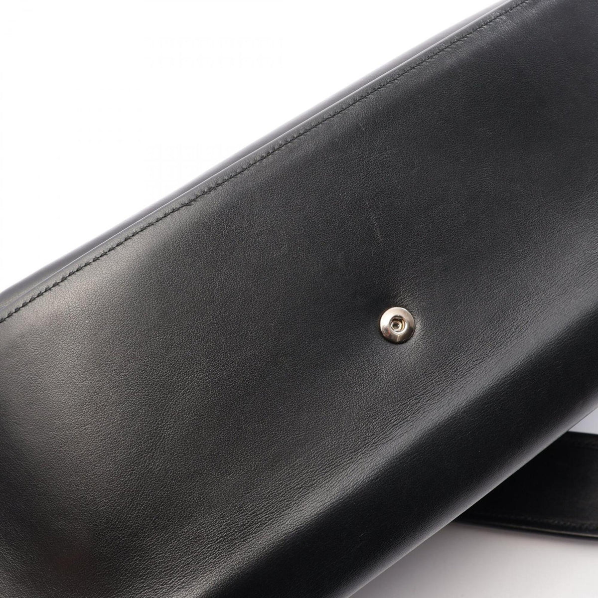 Balenciaga Black Leather Handbag Shoulder Bag (Pre-Owned)