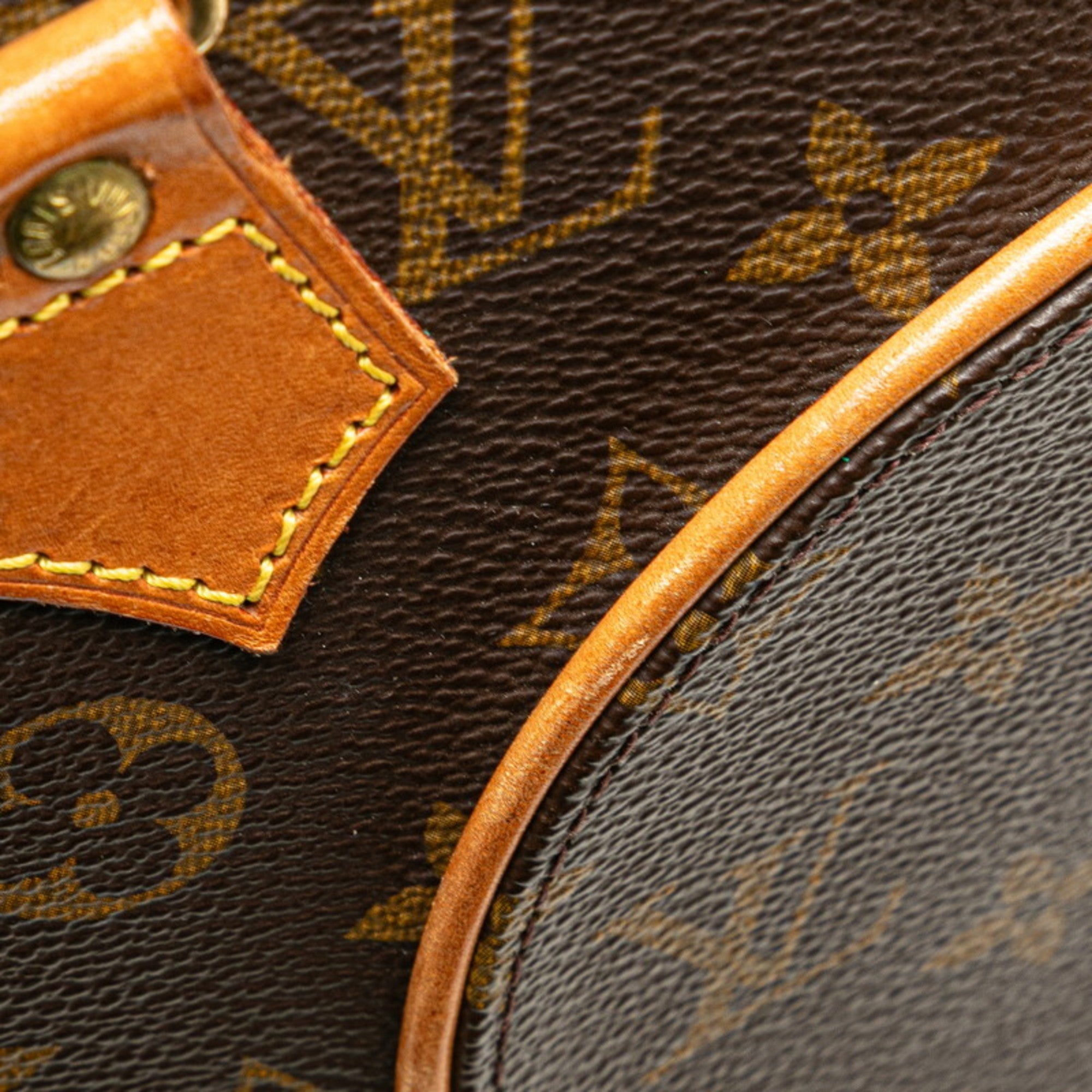 Louis Vuitton Monogram Brown Pvc Leather Handbag (Pre-Owned)