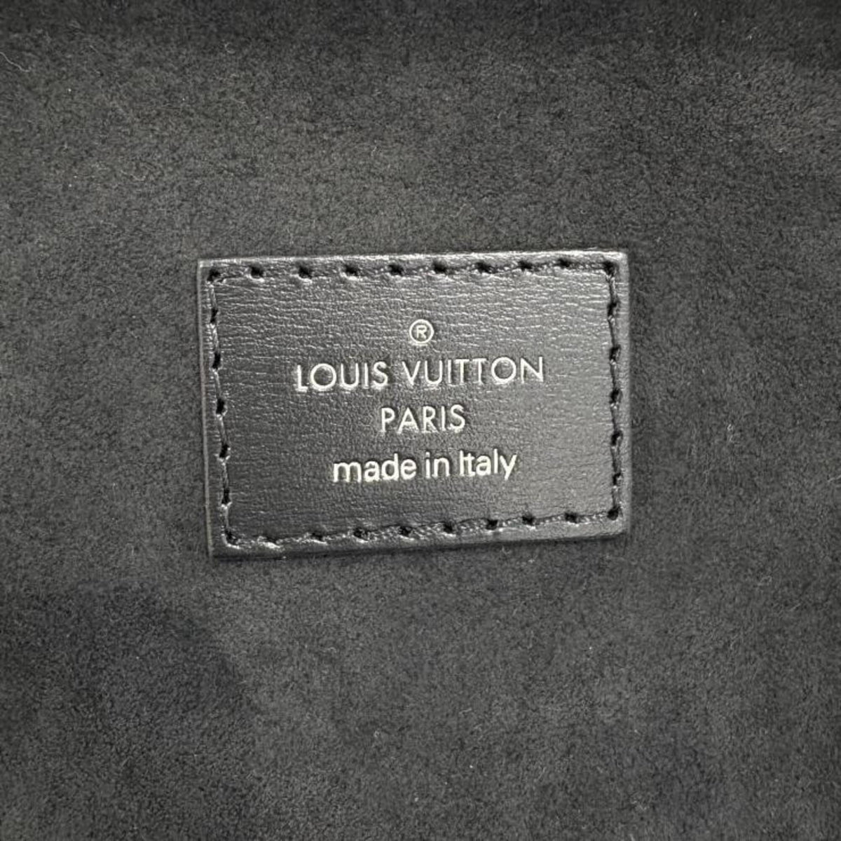 Louis Vuitton Black Brown Monogram Reverse Monogram Reverse Shoulder Bag Vanity Bag (Pre-Owned)
