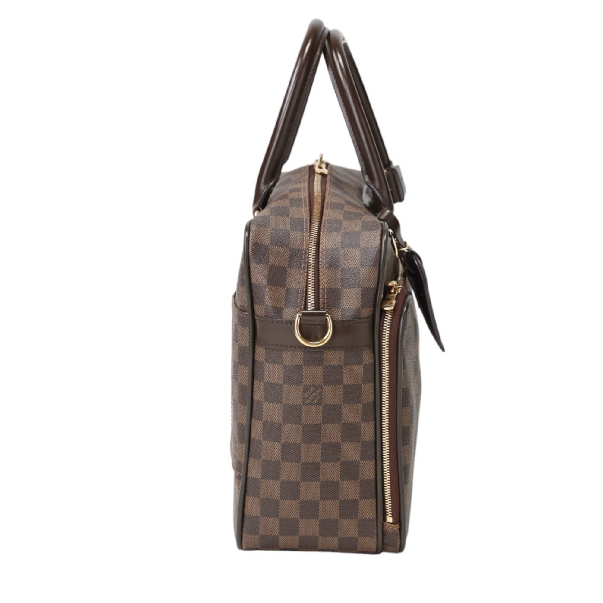 Louis Vuitton Damier Brown Damier Canvas Handbag (Pre-Owned)