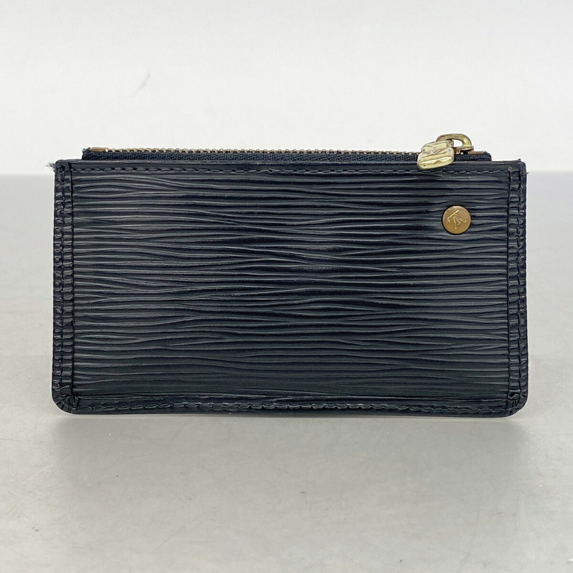 Louis Vuitton Noir Coin Purse/Coin Case (Pre-Owned)