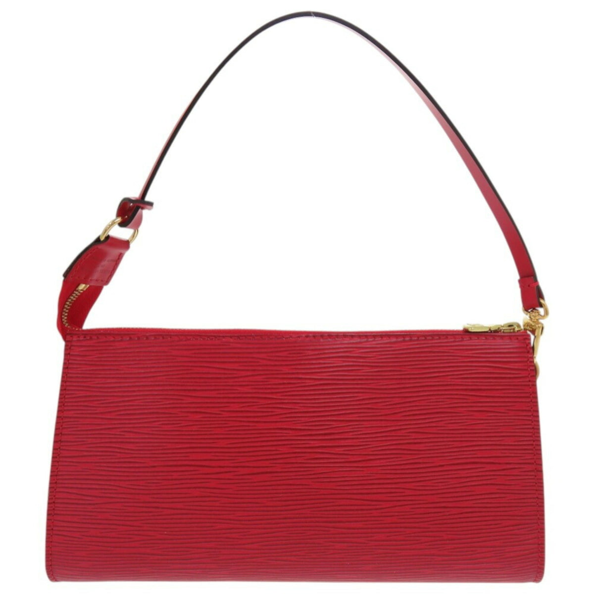 Louis Vuitton Epi Castilian Red Epi Leather Pochette Pouch (Pre-Owned)
