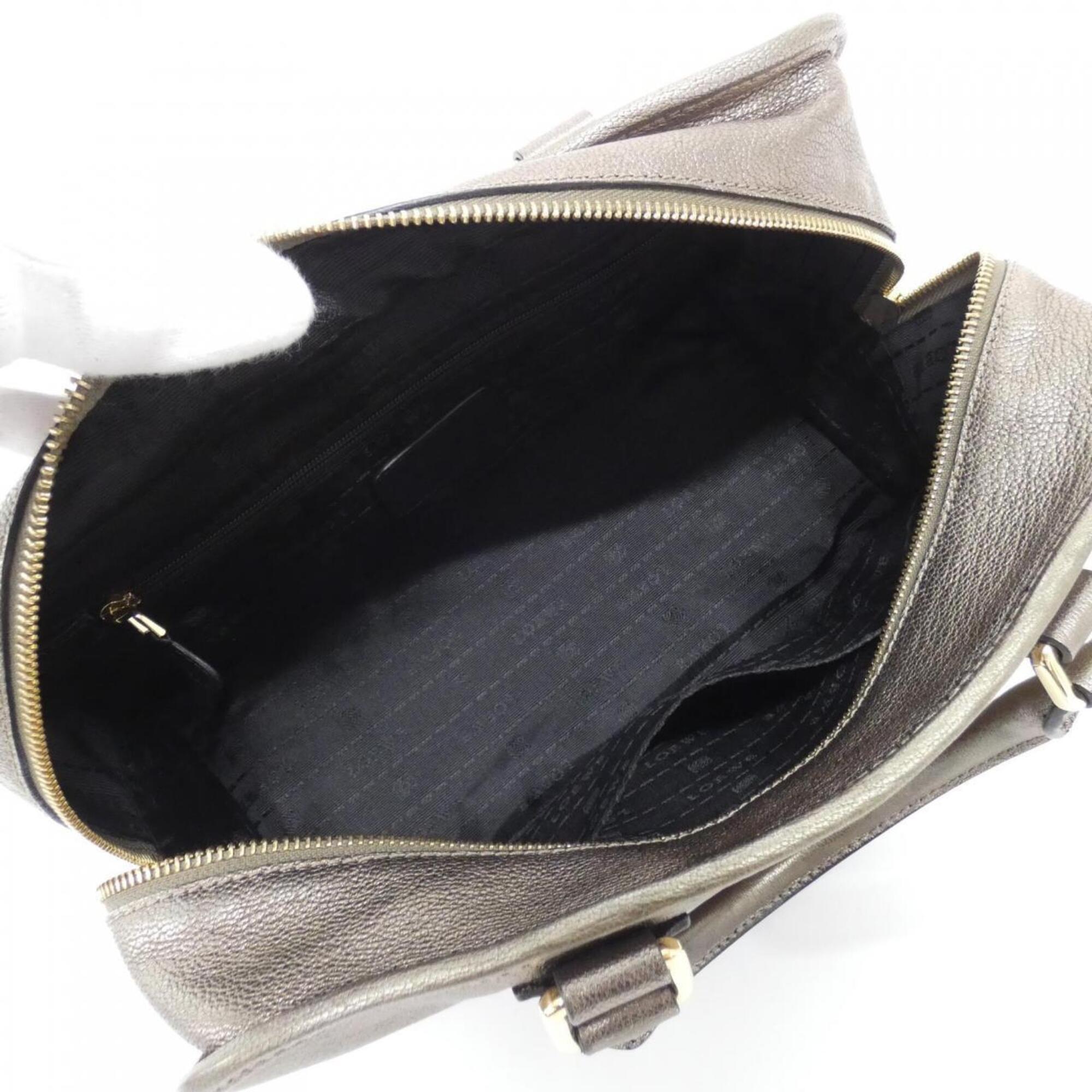Loewe Bronze Leather Handbag (Pre-Owned)