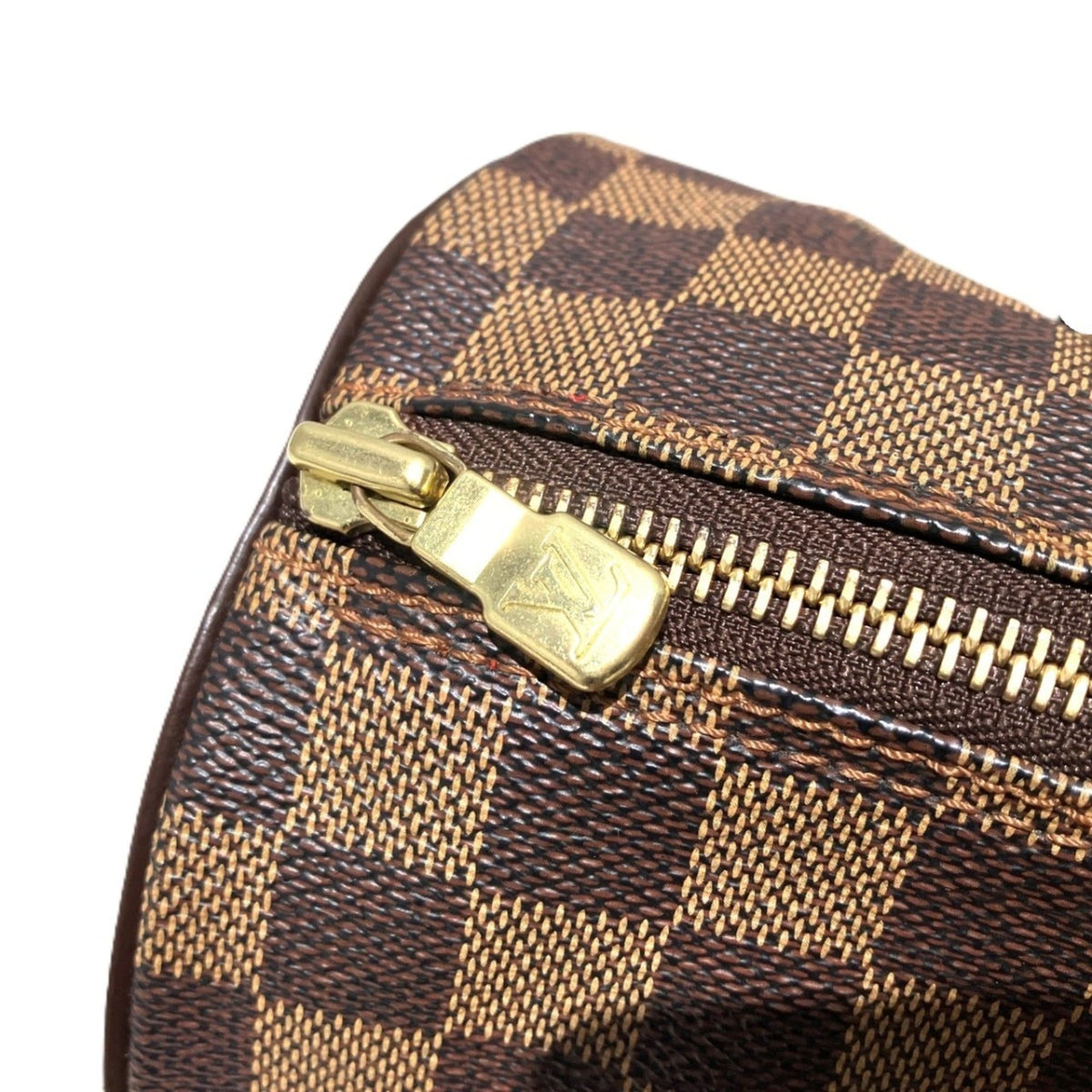 Louis Vuitton Brown Damier Canvas Ebene Damier Canvas Pouch Shoulder Bag (Pre-Owned)