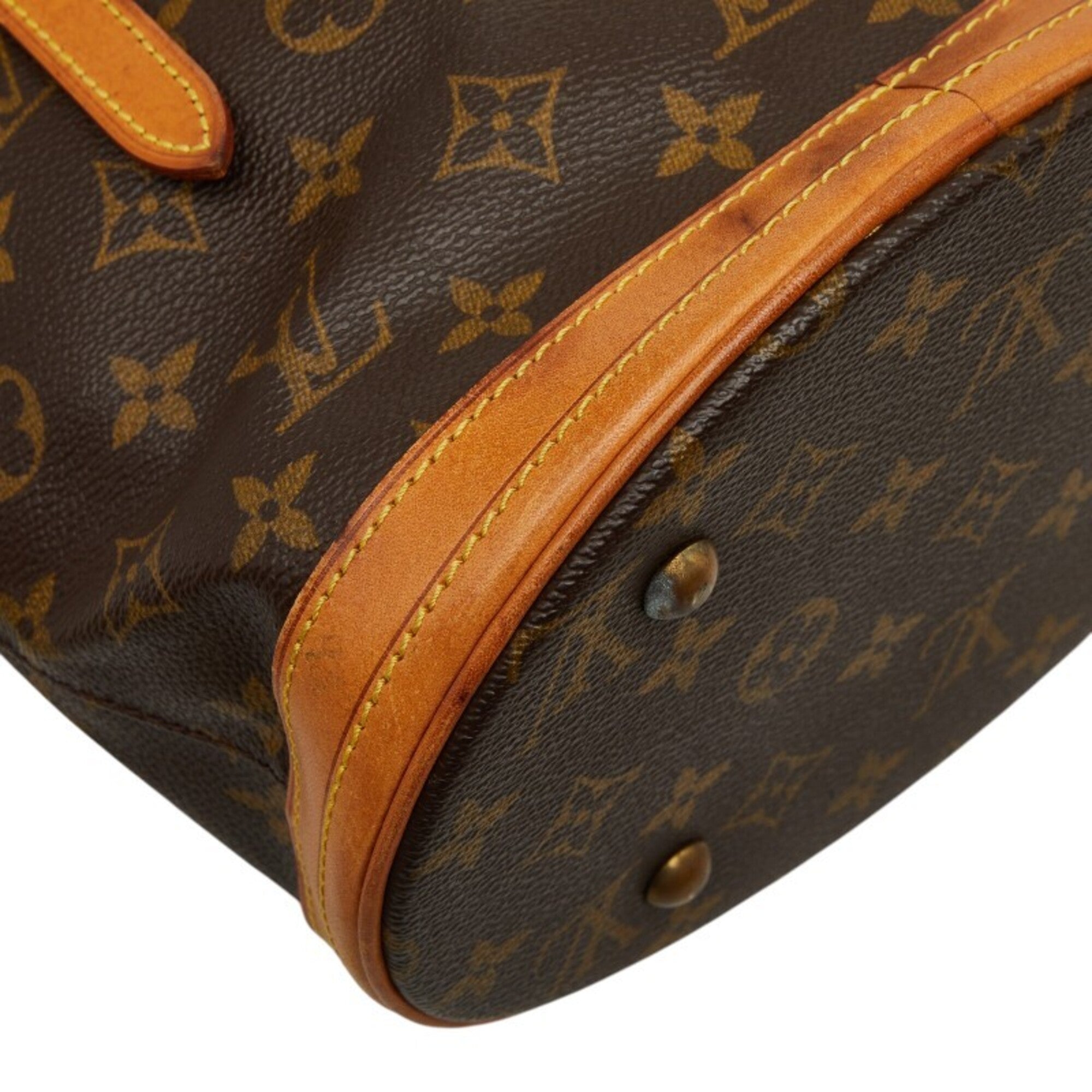 Louis Vuitton Brown Monogram Pvc Leather Handbag Shoulder Bag (Pre-Owned)