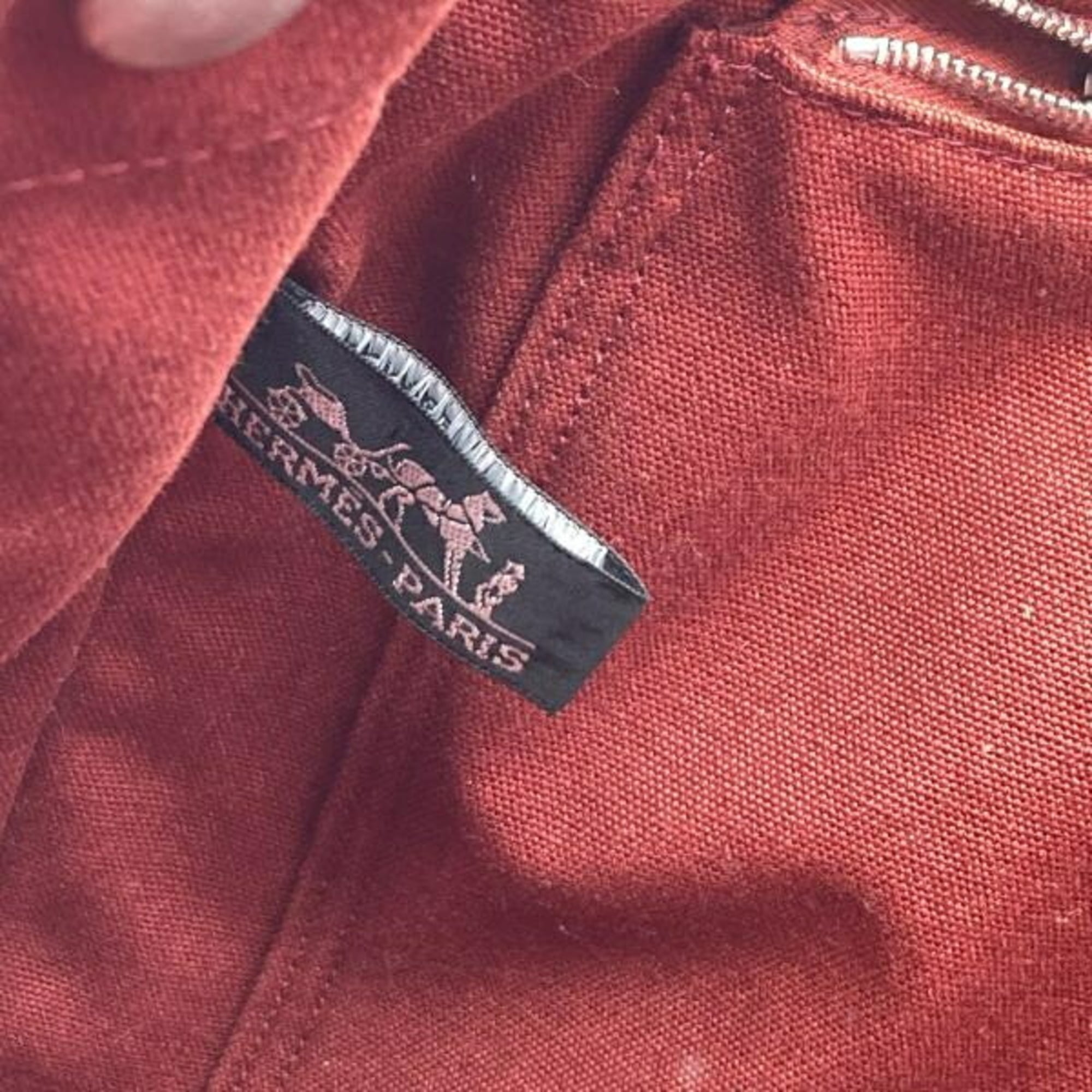 Hermes Fourre Tout Red Color Tote Bag (Pre-Owned)