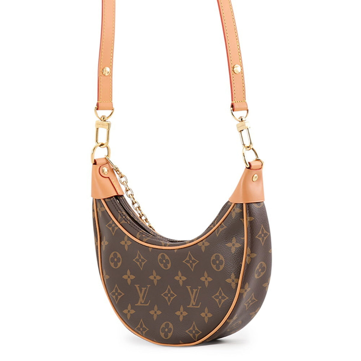 Louis Vuitton Monogram Beige Monogram Shoulder Bag (Pre-Owned)