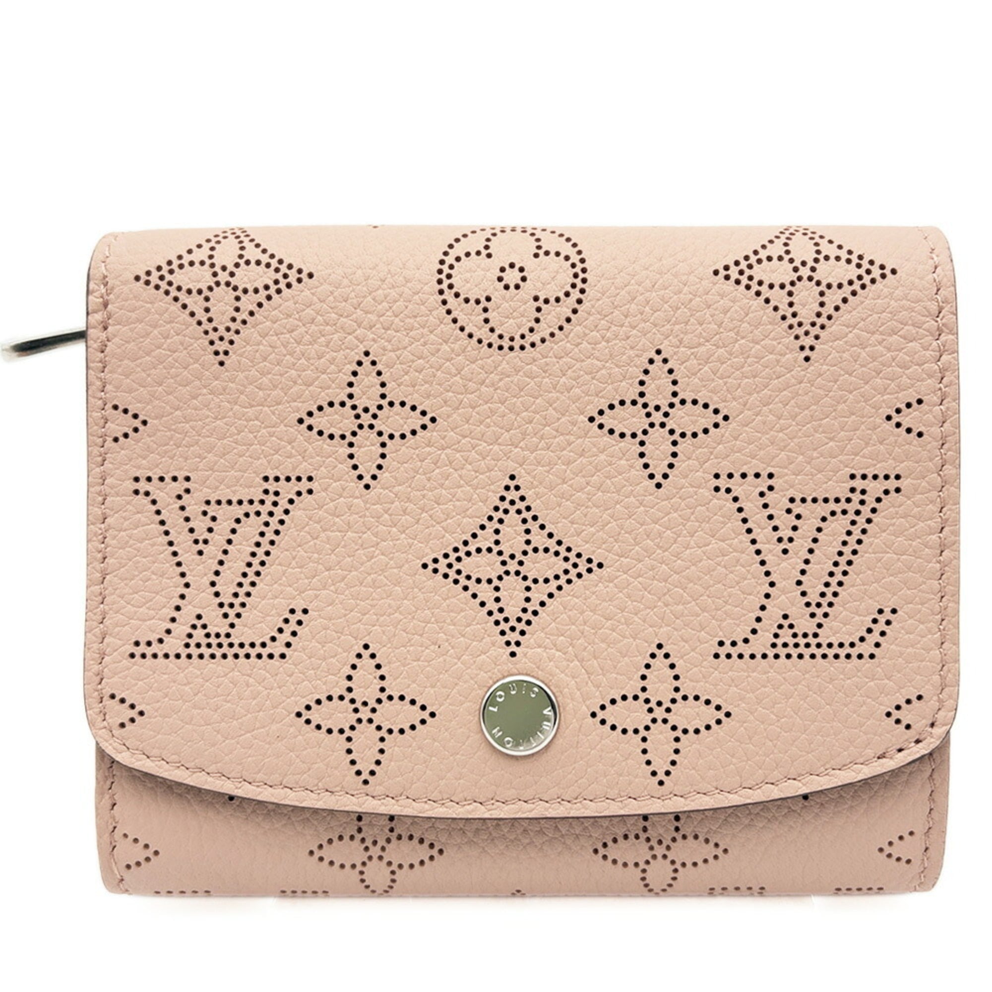 Louis Vuitton Magnolia Mahina Leather Leather Wallet (Bi-Fold) (Pre-Owned)