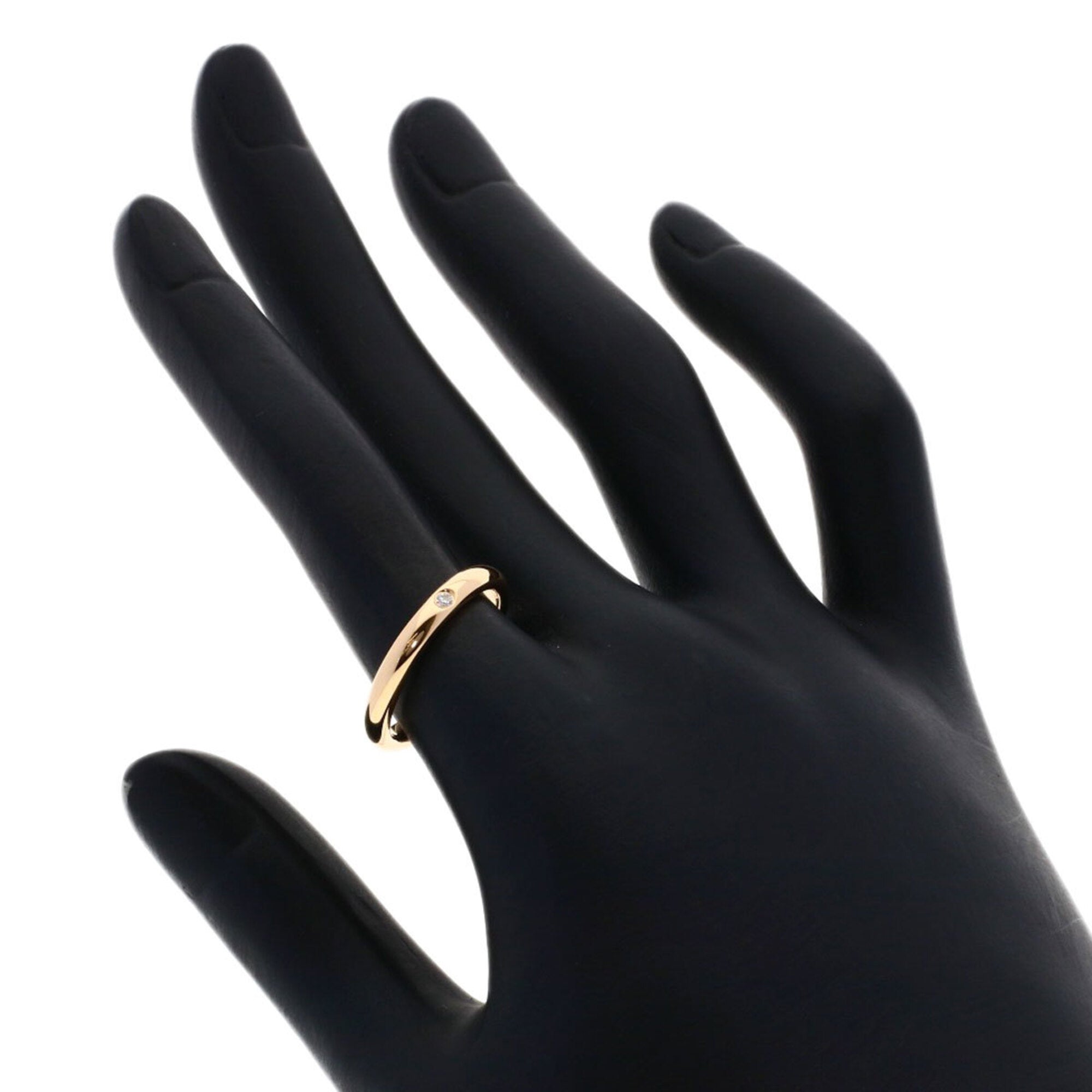 Tiffany Pink Gold (18K) Band Ring (Pre-Owned)