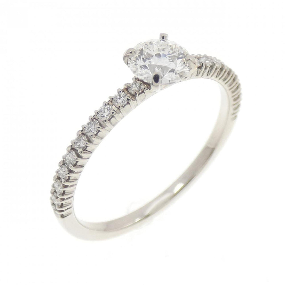 Cartier Silver Platinum 950 Anniversary Ring (Pre-Owned)