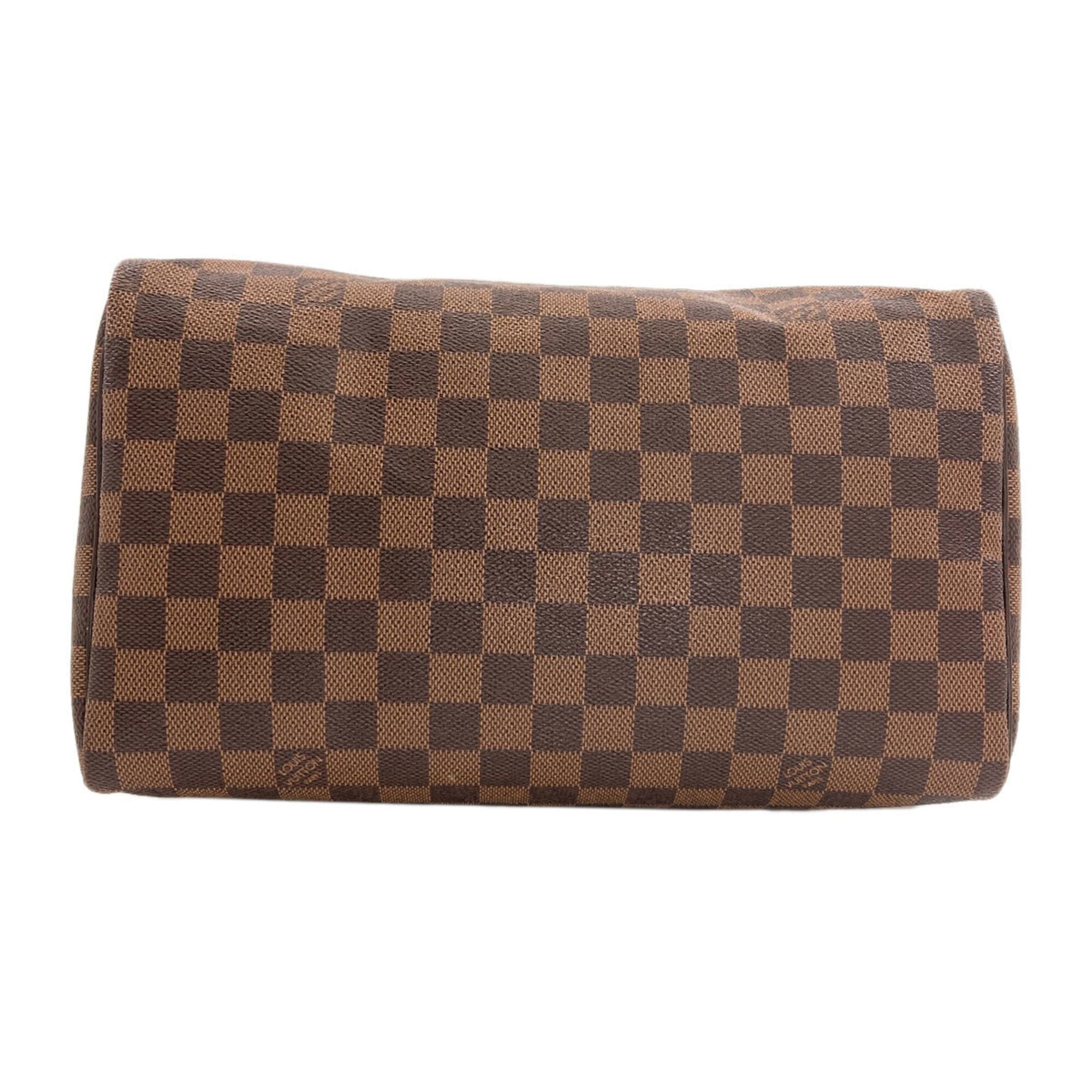 Louis Vuitton Damier Canvas Ebene Damier Canvas Handbag (Pre-Owned)