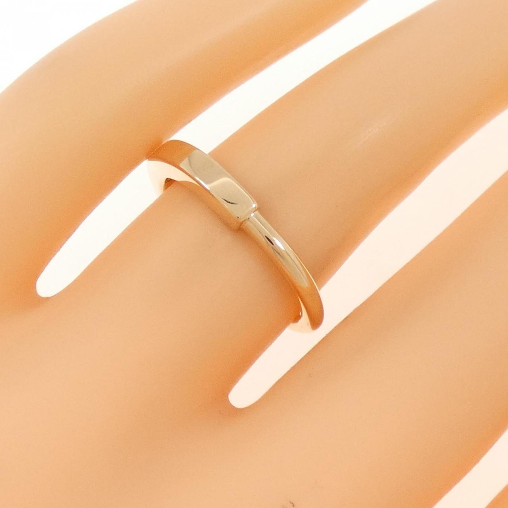 Tiffany Pink Gold (18K) Band Ring (Pre-Owned)