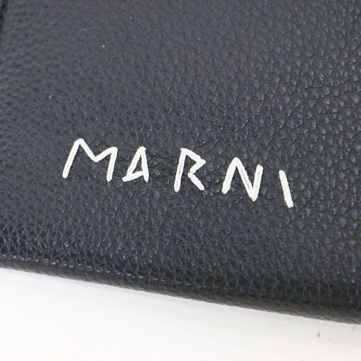 Marni Black Leather Coin Purse/Coin Case (Pre-Owned)