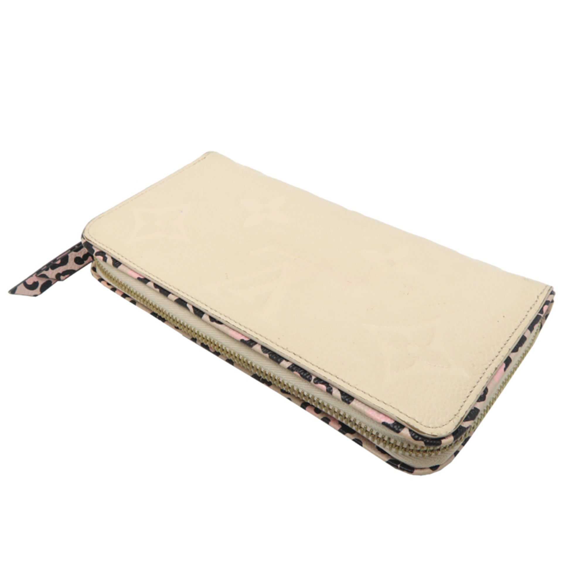 Louis Vuitton Monogram Empreinte Beige Monogram Empreinte Long Wallet (Bi-Fold) (Pre-Owned)