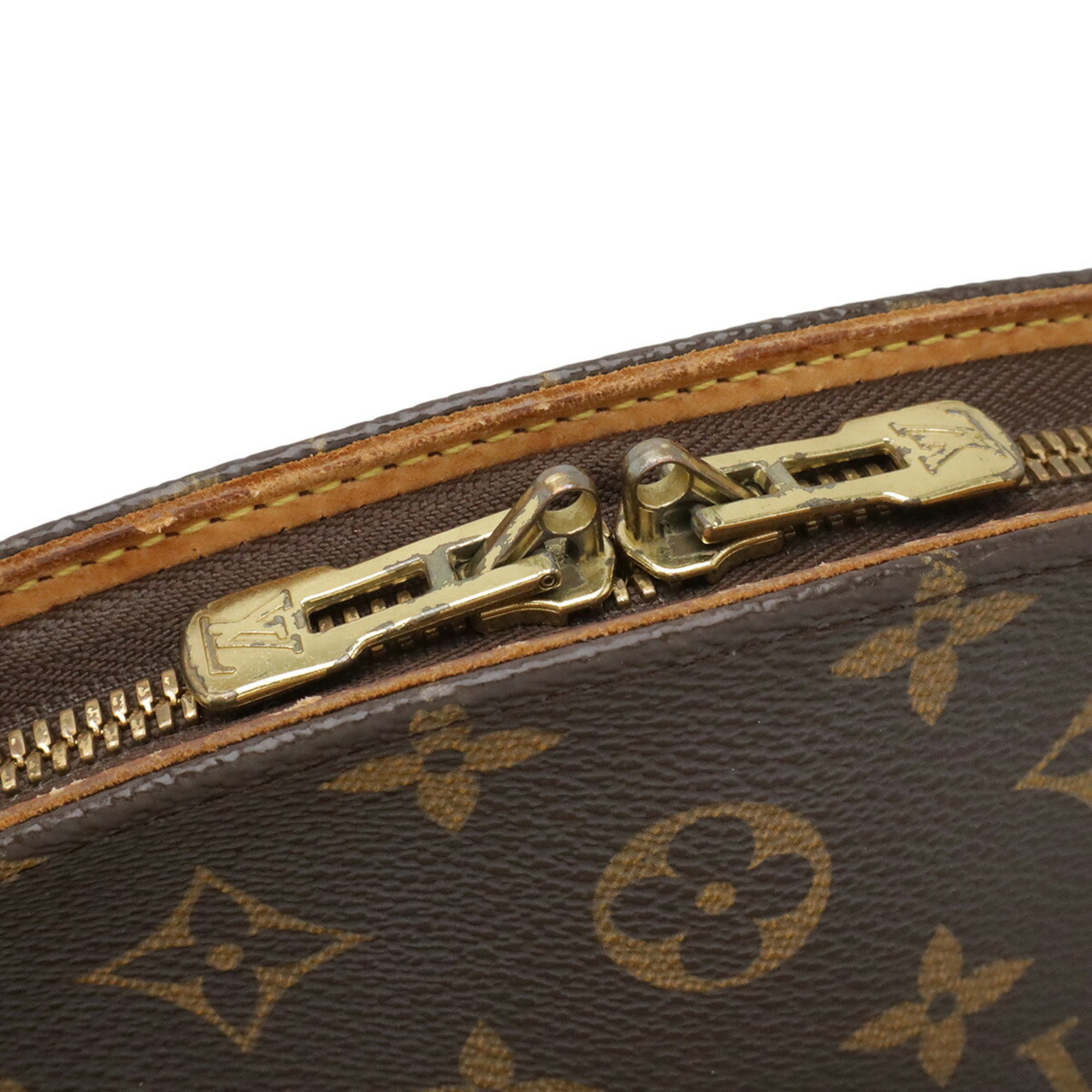 Louis Vuitton Brown Monogram Shoulder Bag (Pre-Owned)