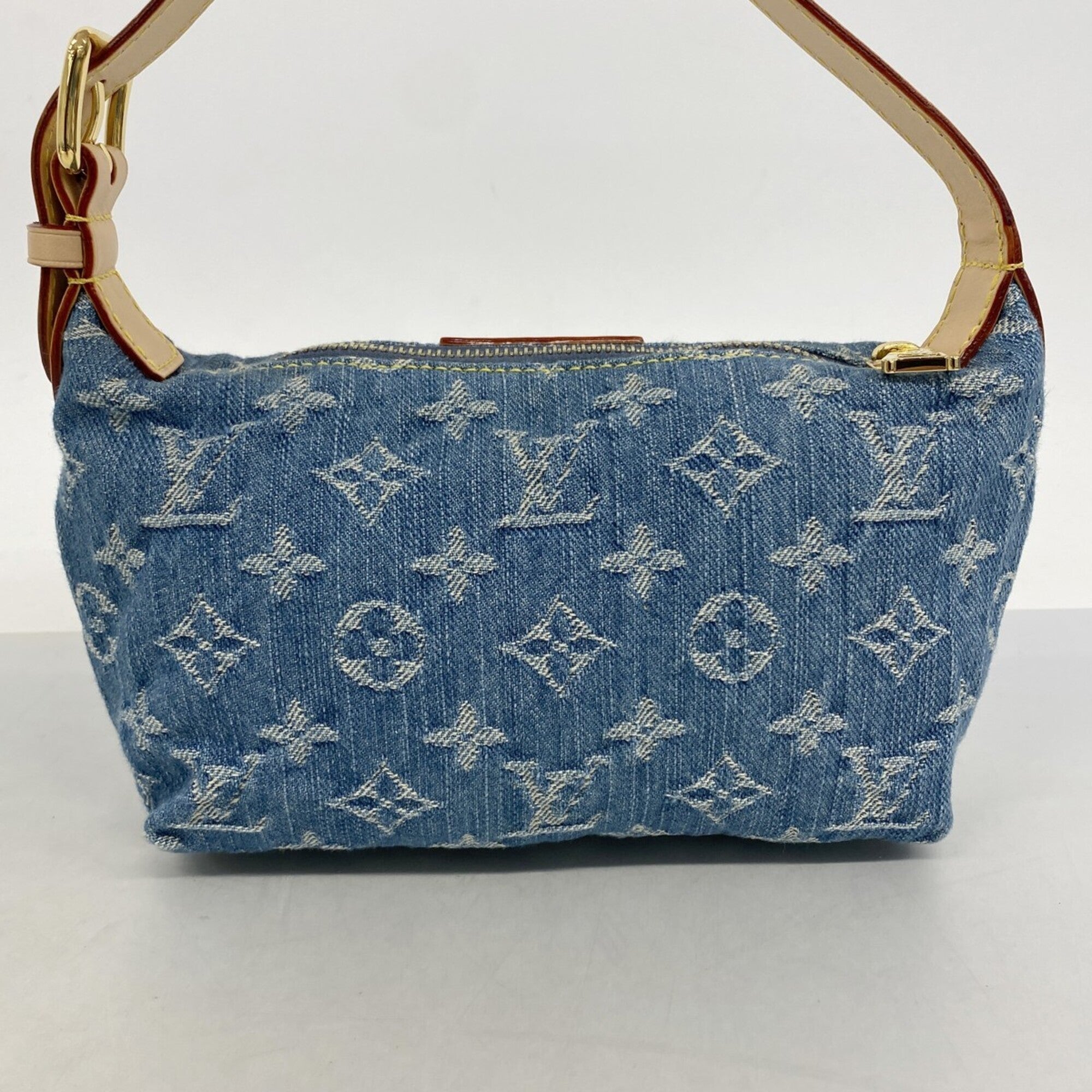 Louis Vuitton Blue Handbag (Pre-Owned)