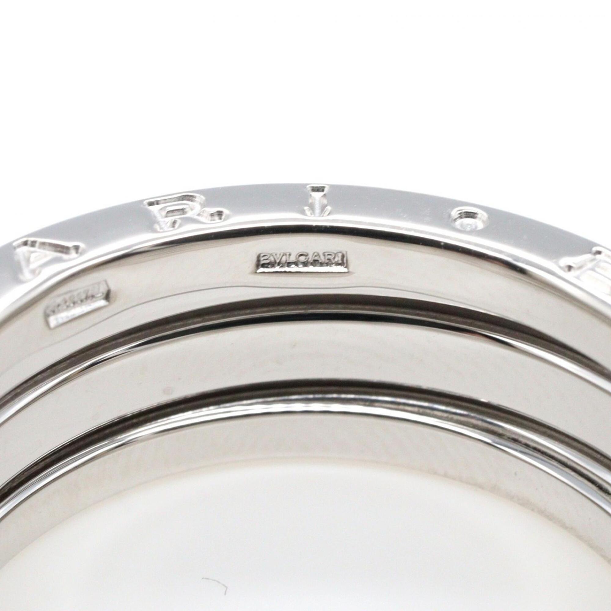 Bvlgari Silver White Gold (18K) Band Ring (Pre-Owned)