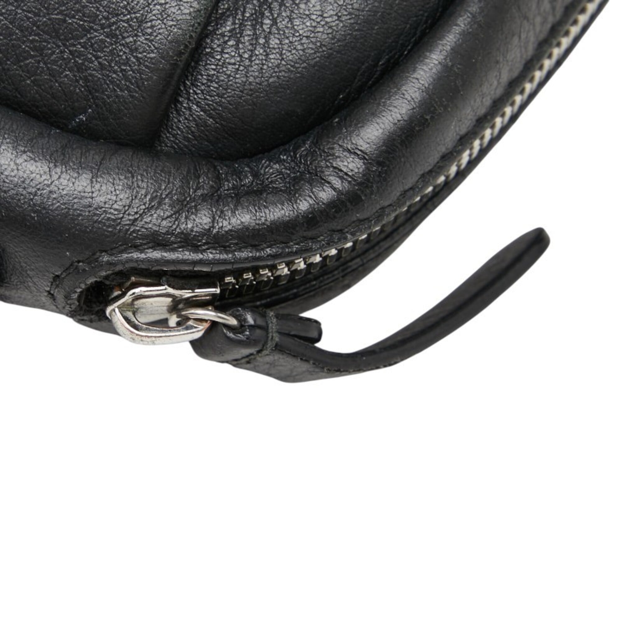 Balenciaga Black Leather Shoulder Bag (Pre-Owned)