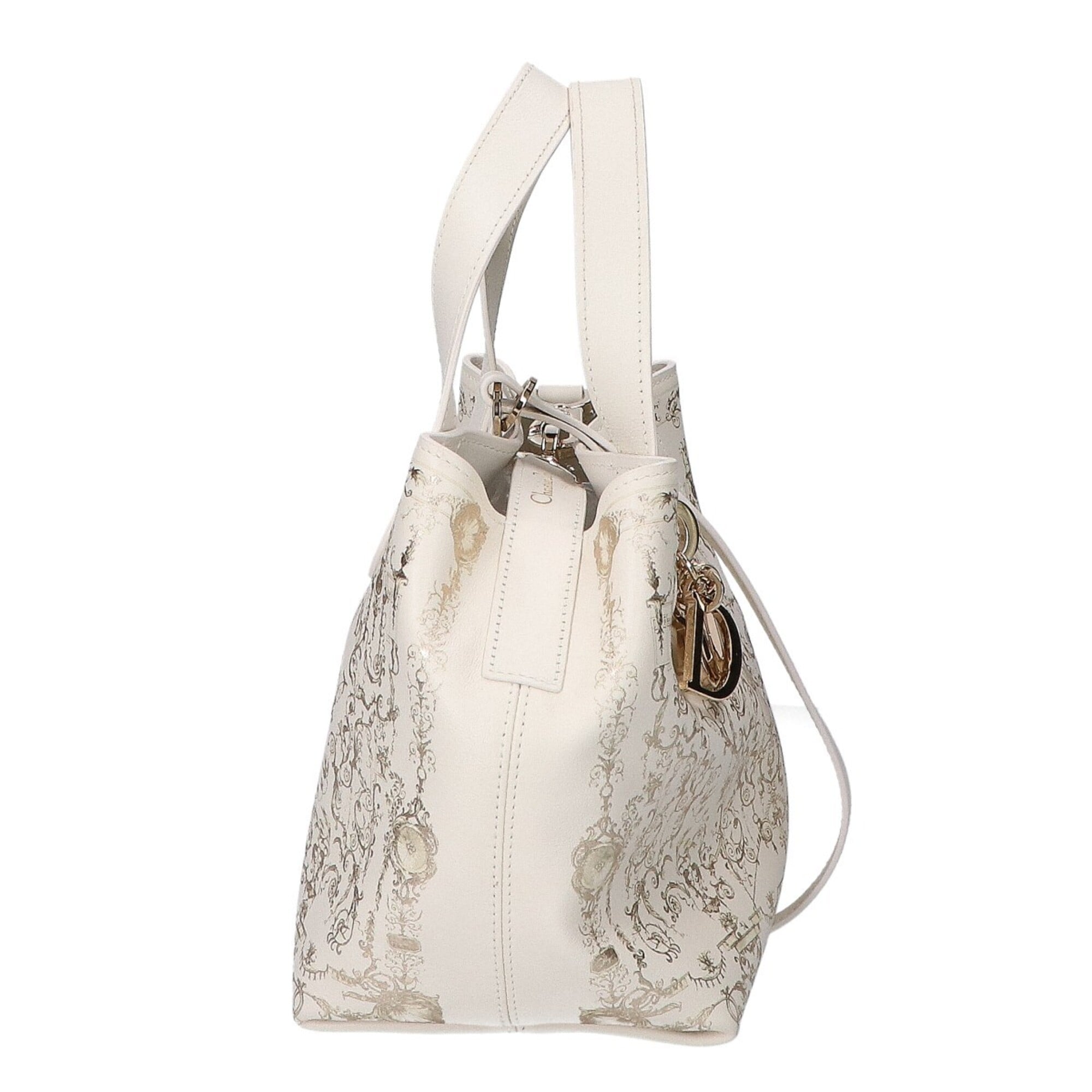 Christian Dior White Leather Handbag (Pre-Owned)