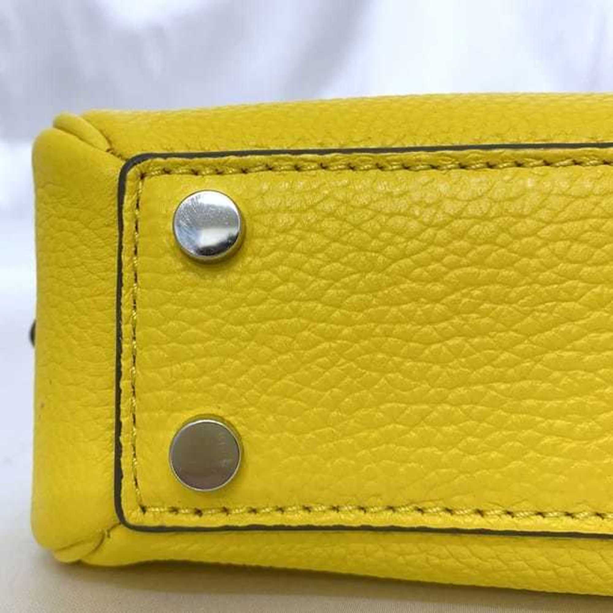 Michael Kors Yellow Leather Handbag (Pre-Owned)