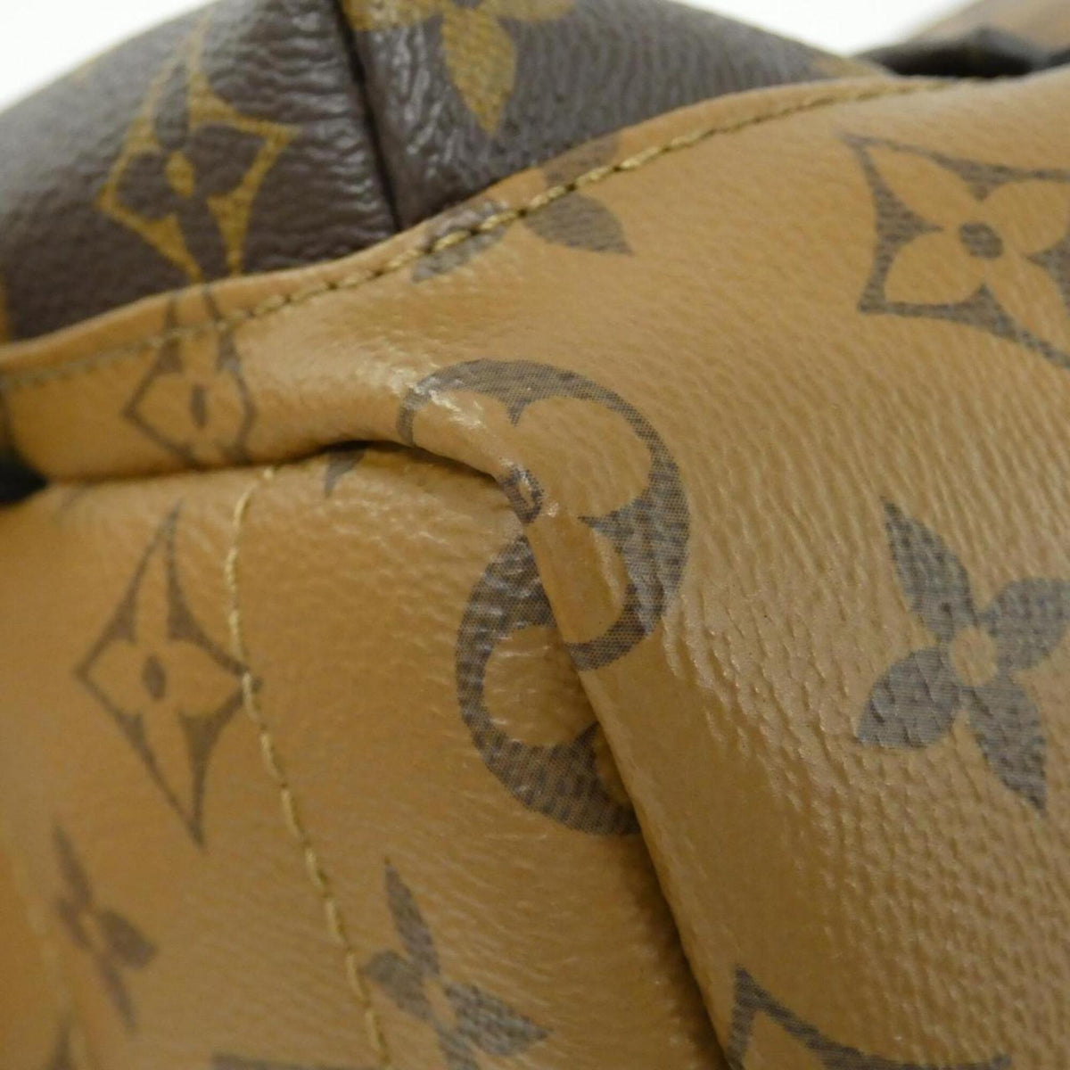 Louis Vuitton Marron Monogram Reverse Coated Canvas Backpack (Pre-Owned)