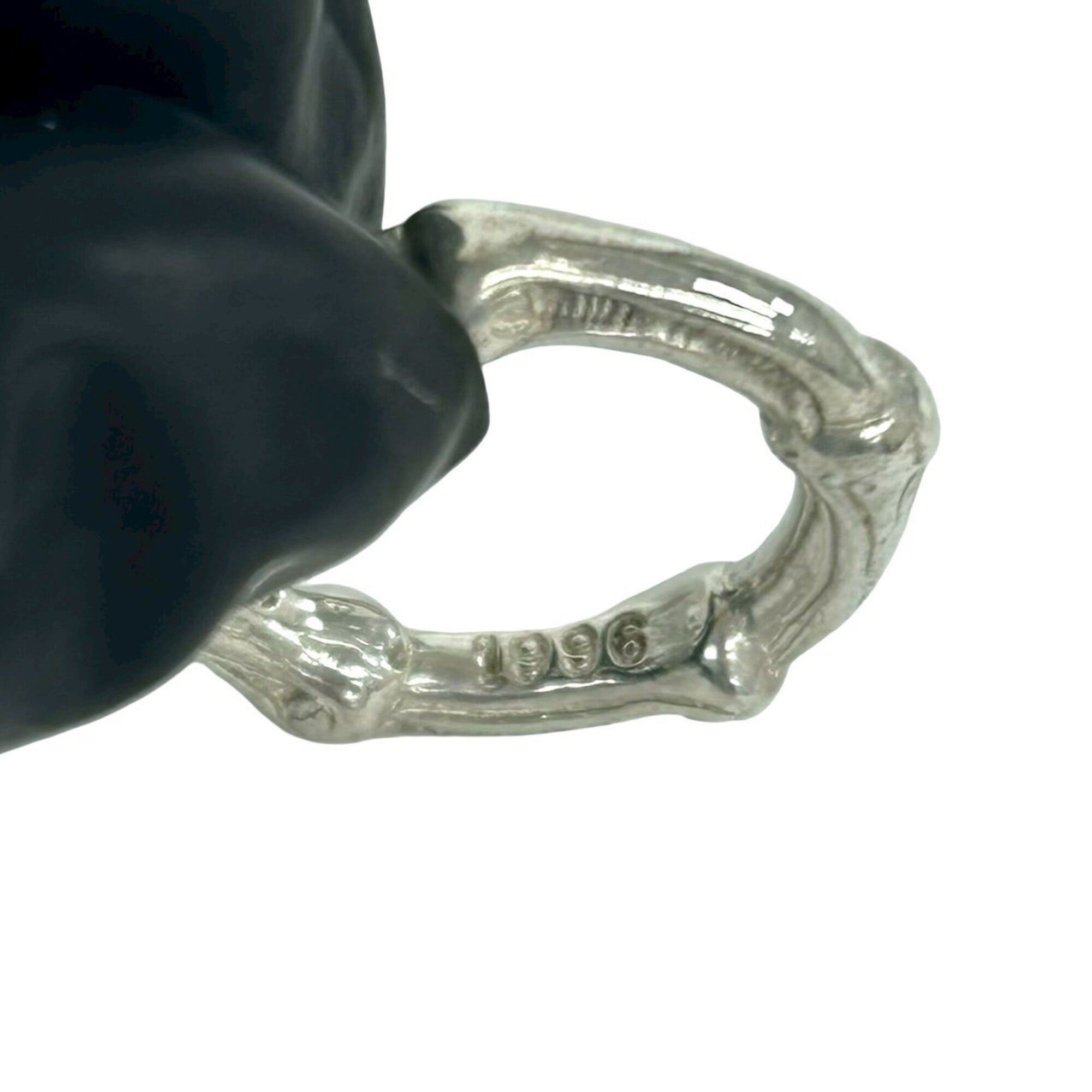 Tiffany Silver Silver 925 Band Ring (Pre-Owned)