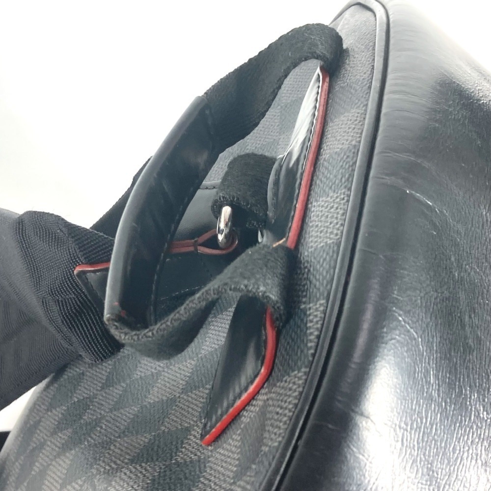 Louis Vuitton Black Damier Graphite Backpack (Pre-Owned)