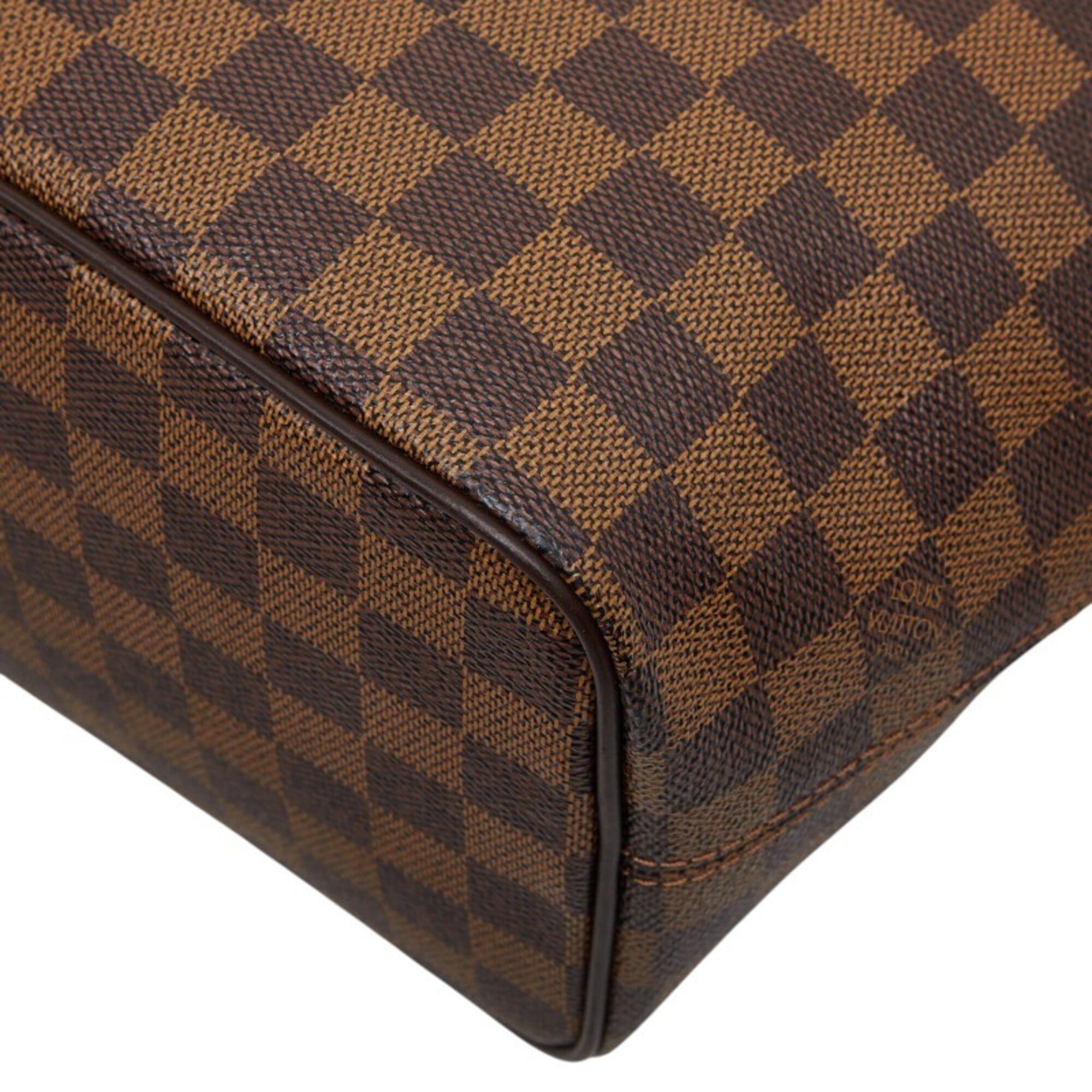 Louis Vuitton Brown Pvc Leather Tote Bag (Pre-Owned)