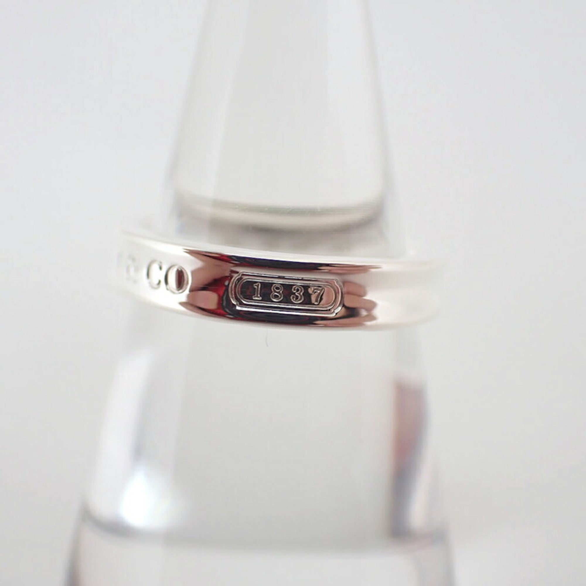 Tiffany Sterling Silver 925 Band Ring (Pre-Owned)
