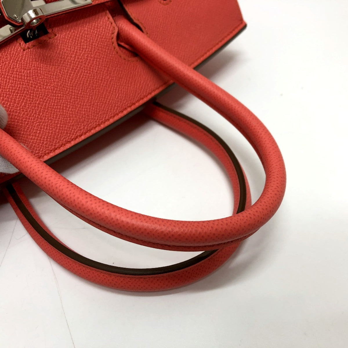 Hermes Pink Leather Handbag (Pre-Owned)