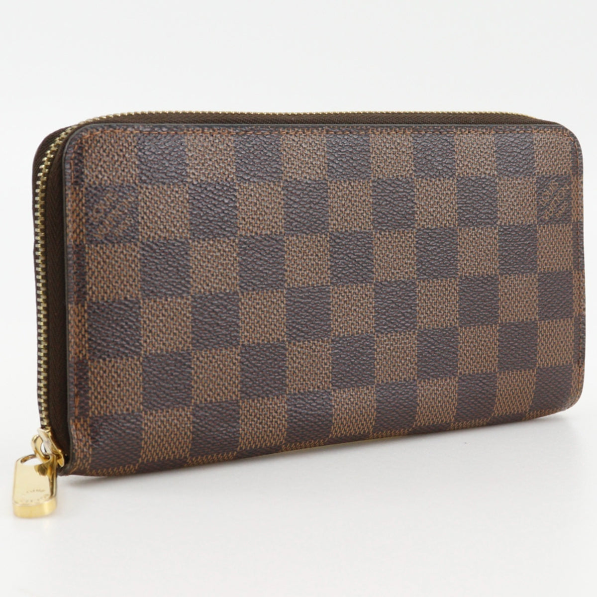 Louis Vuitton Brown Ebene Galle Damier Canvas Long Wallet (Bi-Fold) (Pre-Owned)