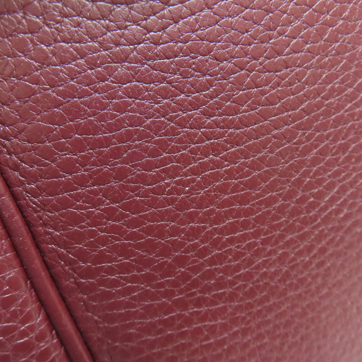 Hermes Picotin Bordeaux Taurillon Clemence Leather Handbag (Pre-Owned)