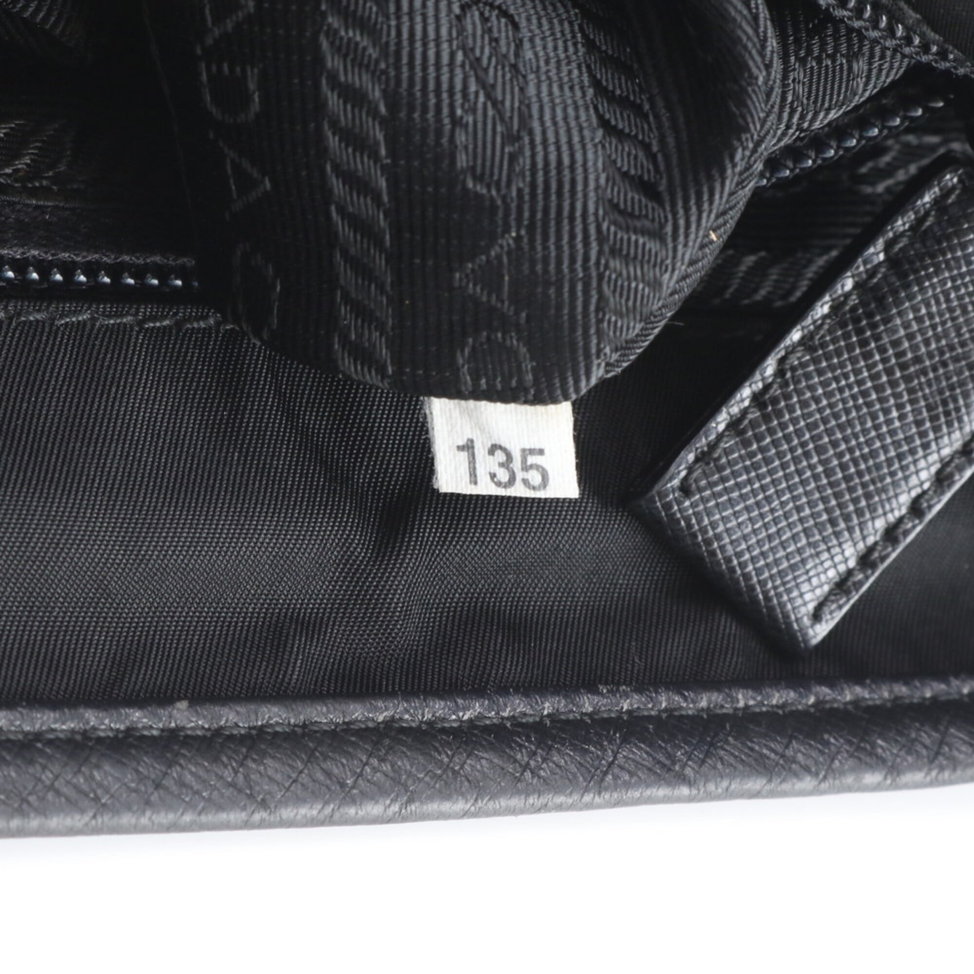 Prada Black Nylon Leather Shoulder Bag (Pre-Owned)