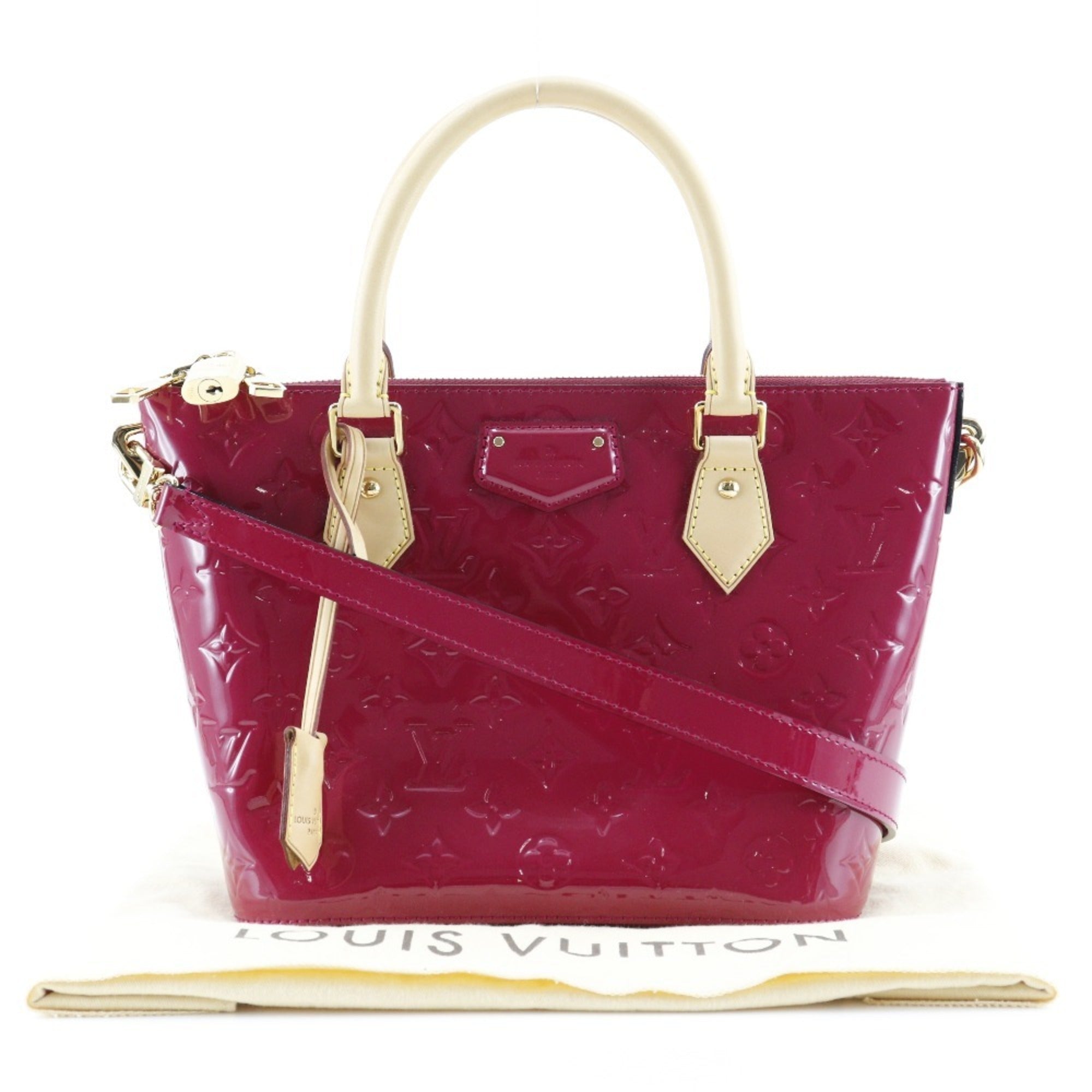 Louis Vuitton Indian Rose Monogram Vernis Handbag (Pre-Owned)