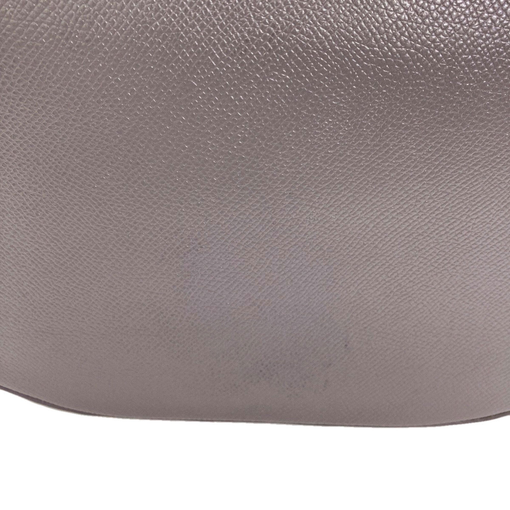 Balenciaga Gray Leather Shoulder Bag (Pre-Owned)
