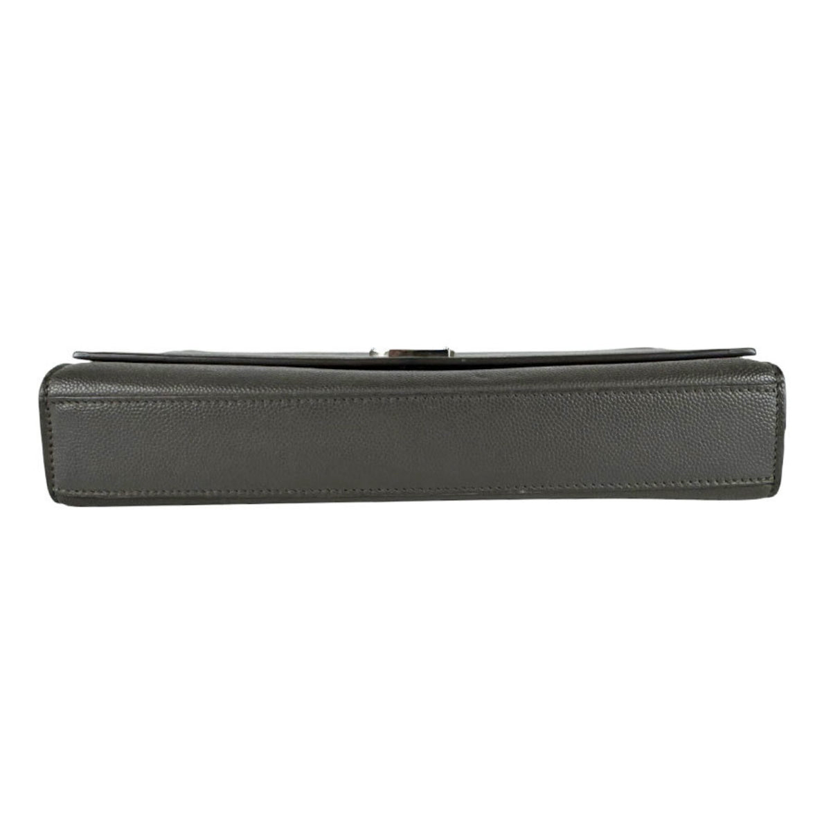 Saint Laurent Gray Leather Shoulder Bag (Pre-Owned)