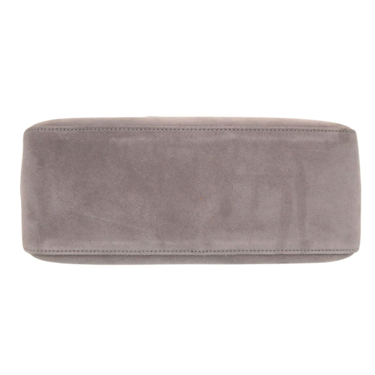 Longchamp Gray Suede Tote Bag (Pre-Owned)