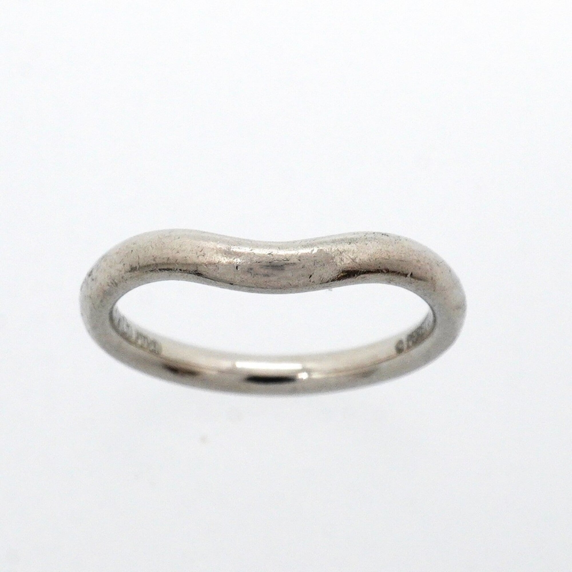 Tiffany Platinum 950 Band Ring (Pre-Owned)