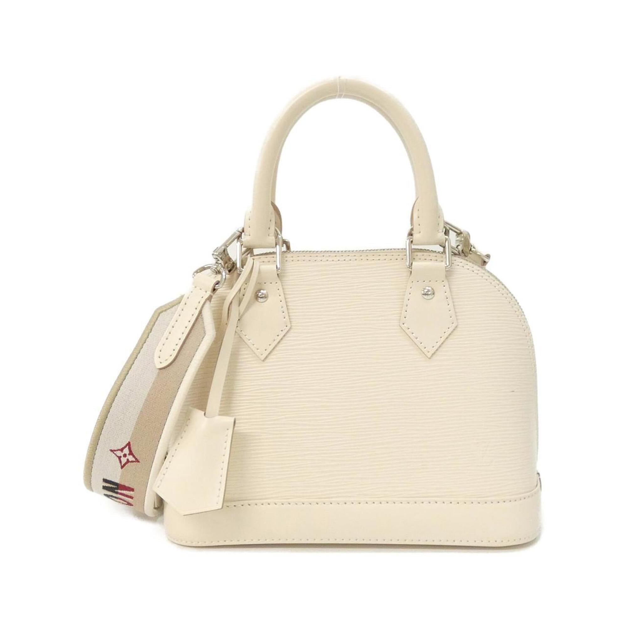 Louis Vuitton Beige Leather Handbag (Pre-Owned)