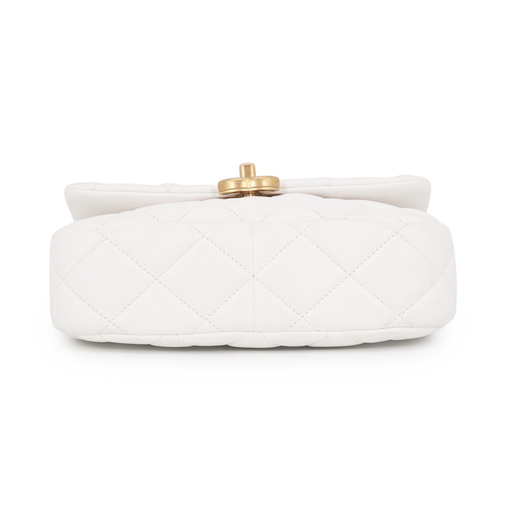 Chanel White Handbag Shoulder Bag (Pre-Owned)