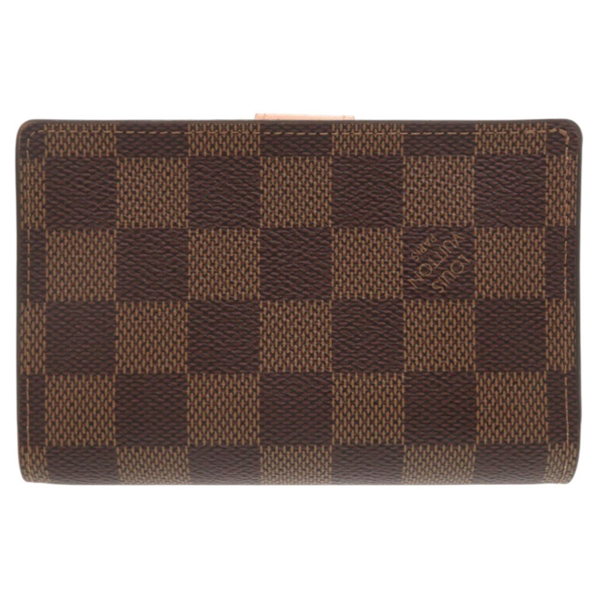 Louis Vuitton Brown Damier Canvas Damier Canvas Wallet (Bi-Fold) (Pre-Owned)