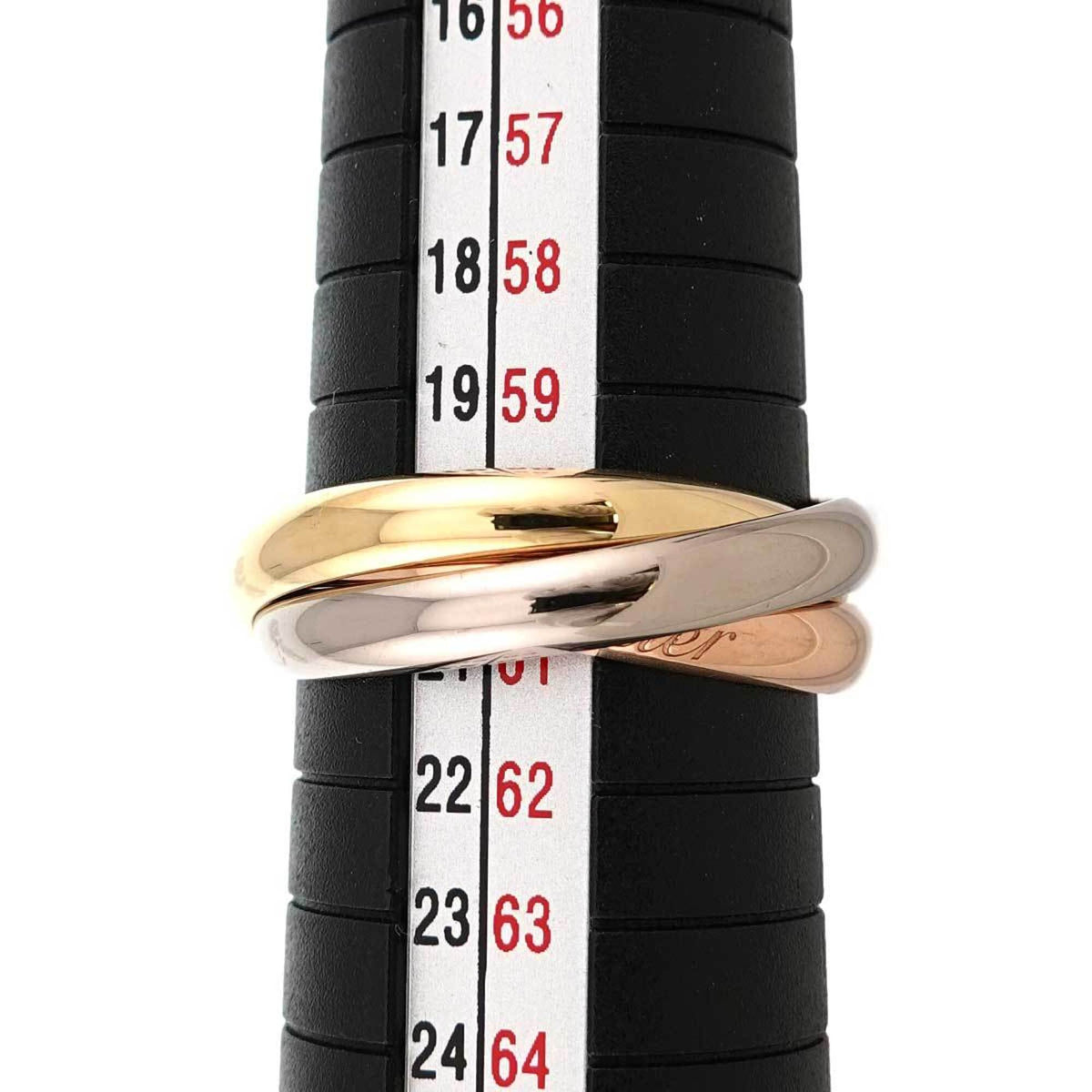 Cartier Trinity Yellow Gold (18K) Pink Gold (18K) White Gold (18K) Band Ring (Pre-Owned)