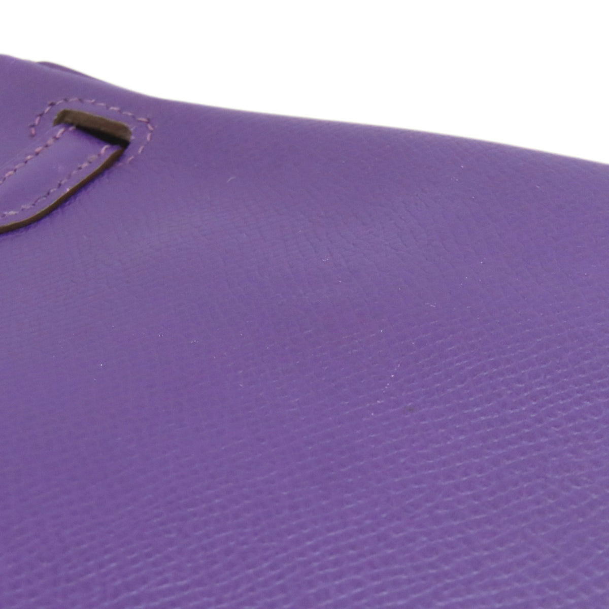 Hermes Purple Epsom Leather Handbag (Pre-Owned)