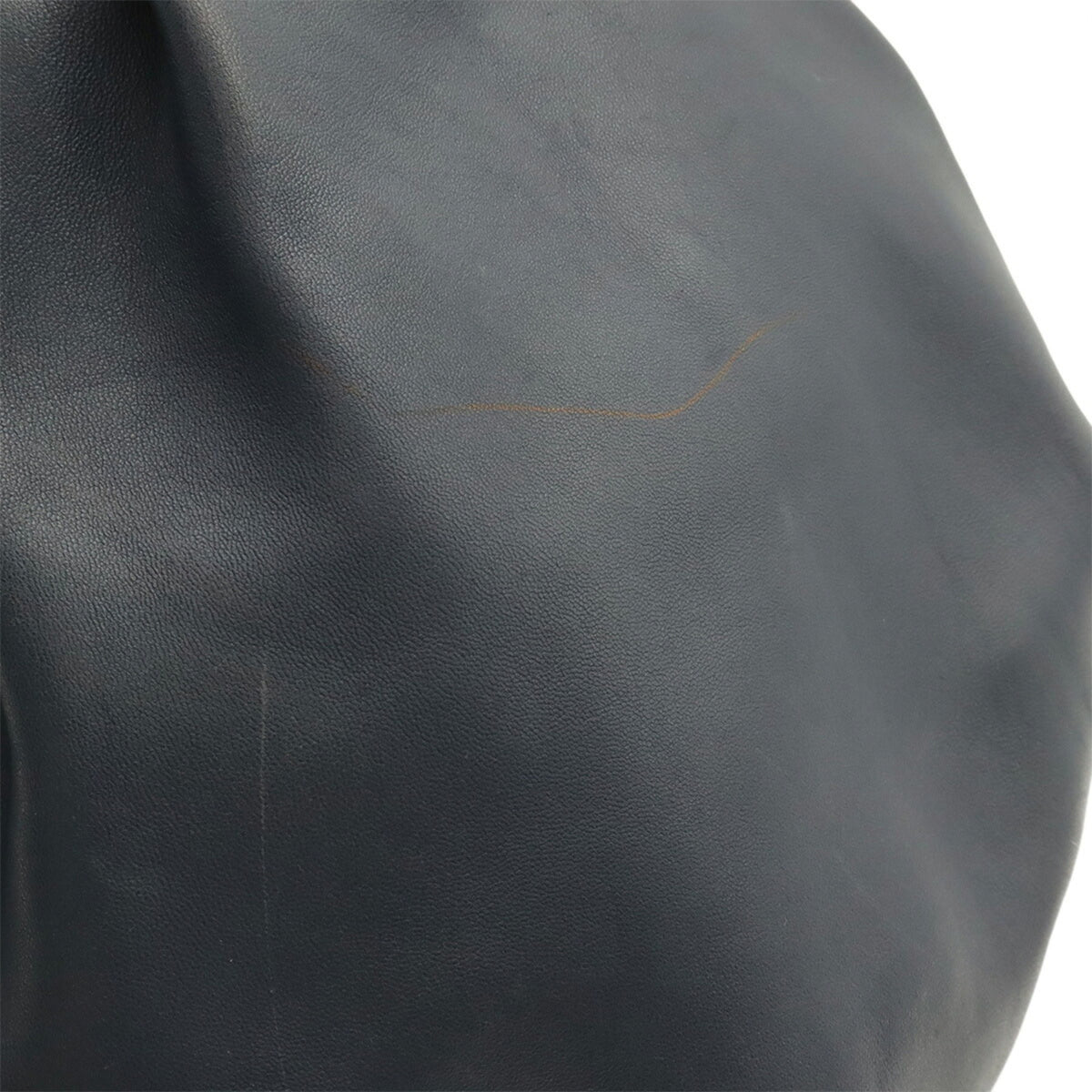 Loewe Navy Leather Handbag Shoulder Bag (Pre-Owned)