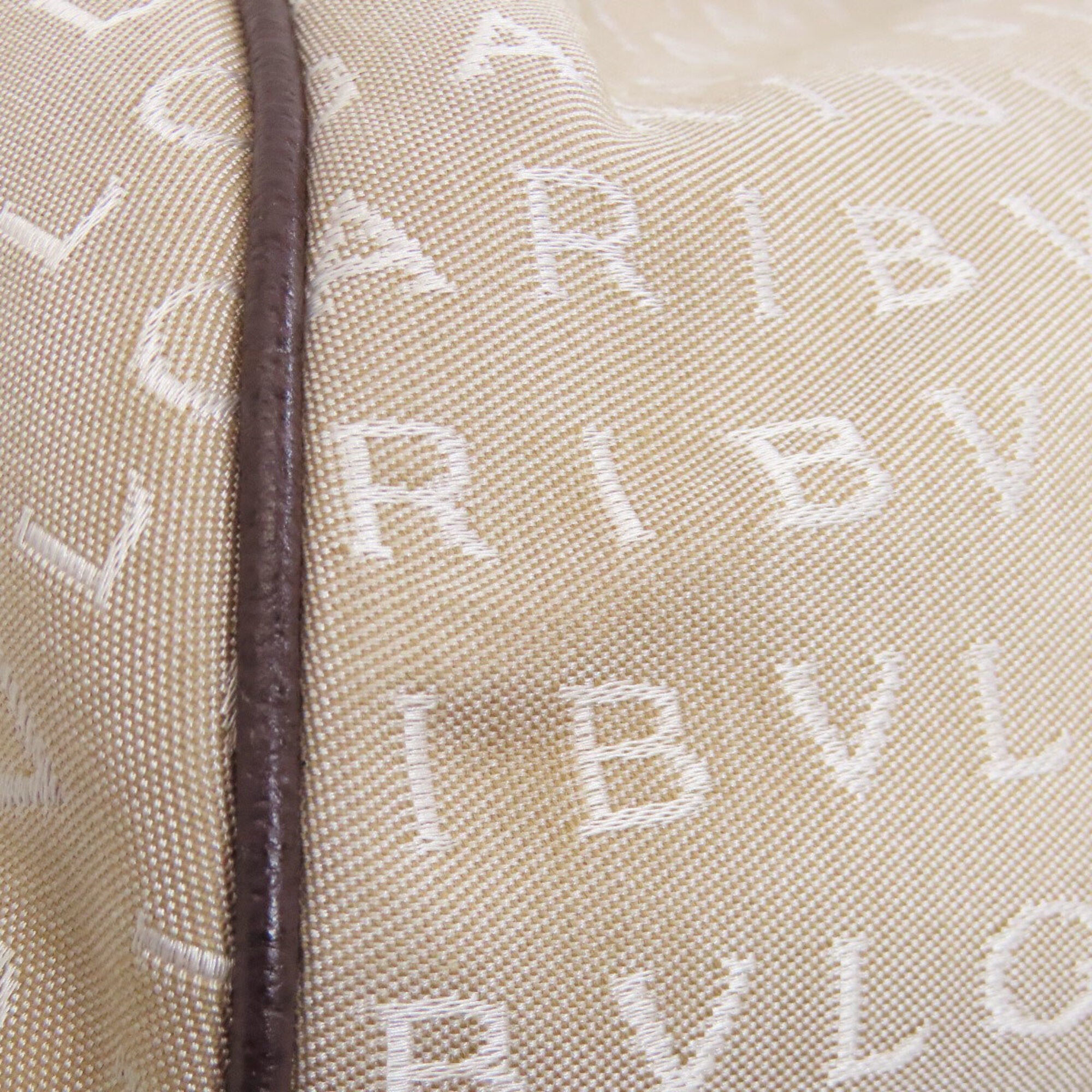 Bvlgari Beige Canvas Handbag (Pre-Owned)