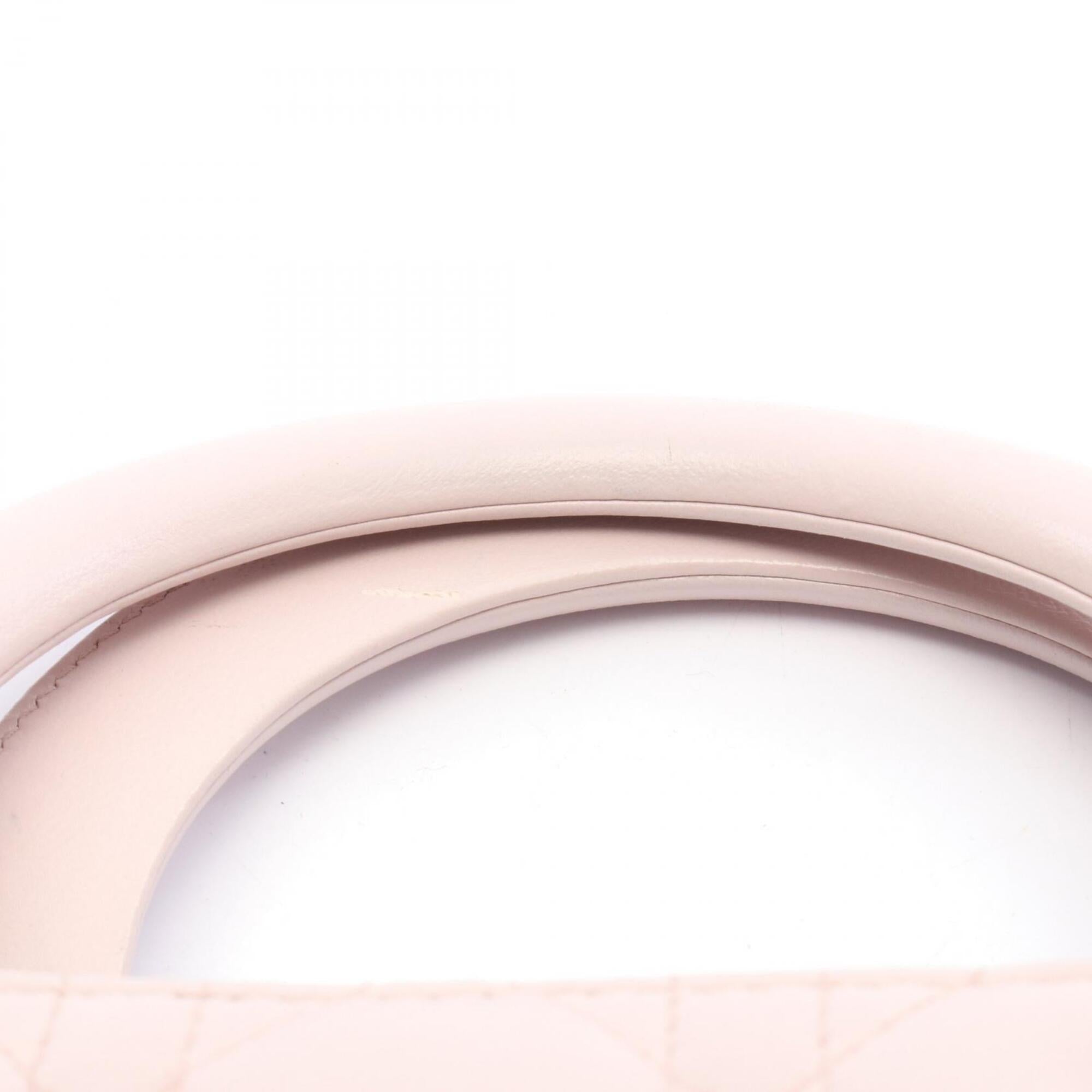 Christian Dior Pink Leather Handbag (Pre-Owned)