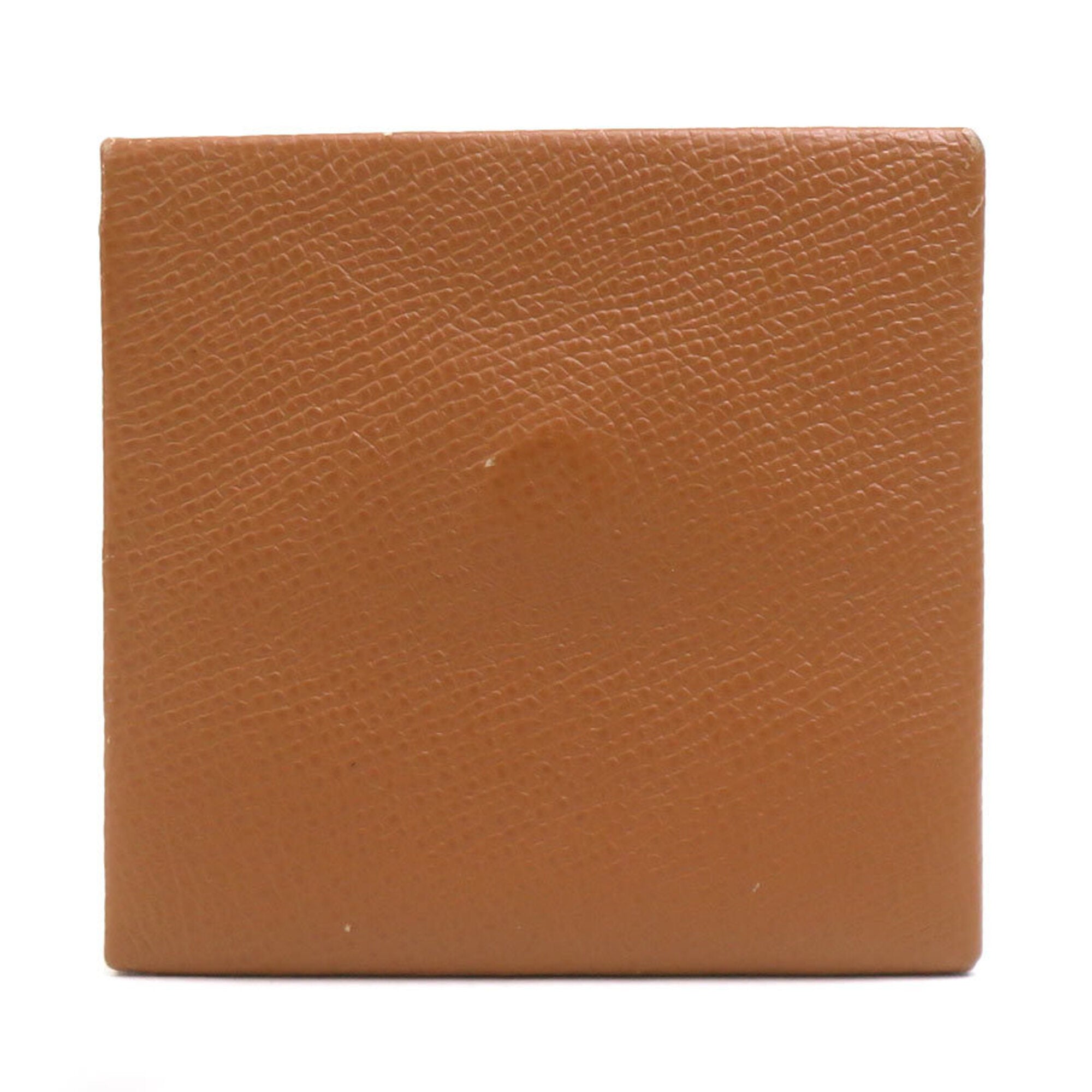 Hermes Brown Epsom Leather Coin Purse/Coin Case (Pre-Owned)