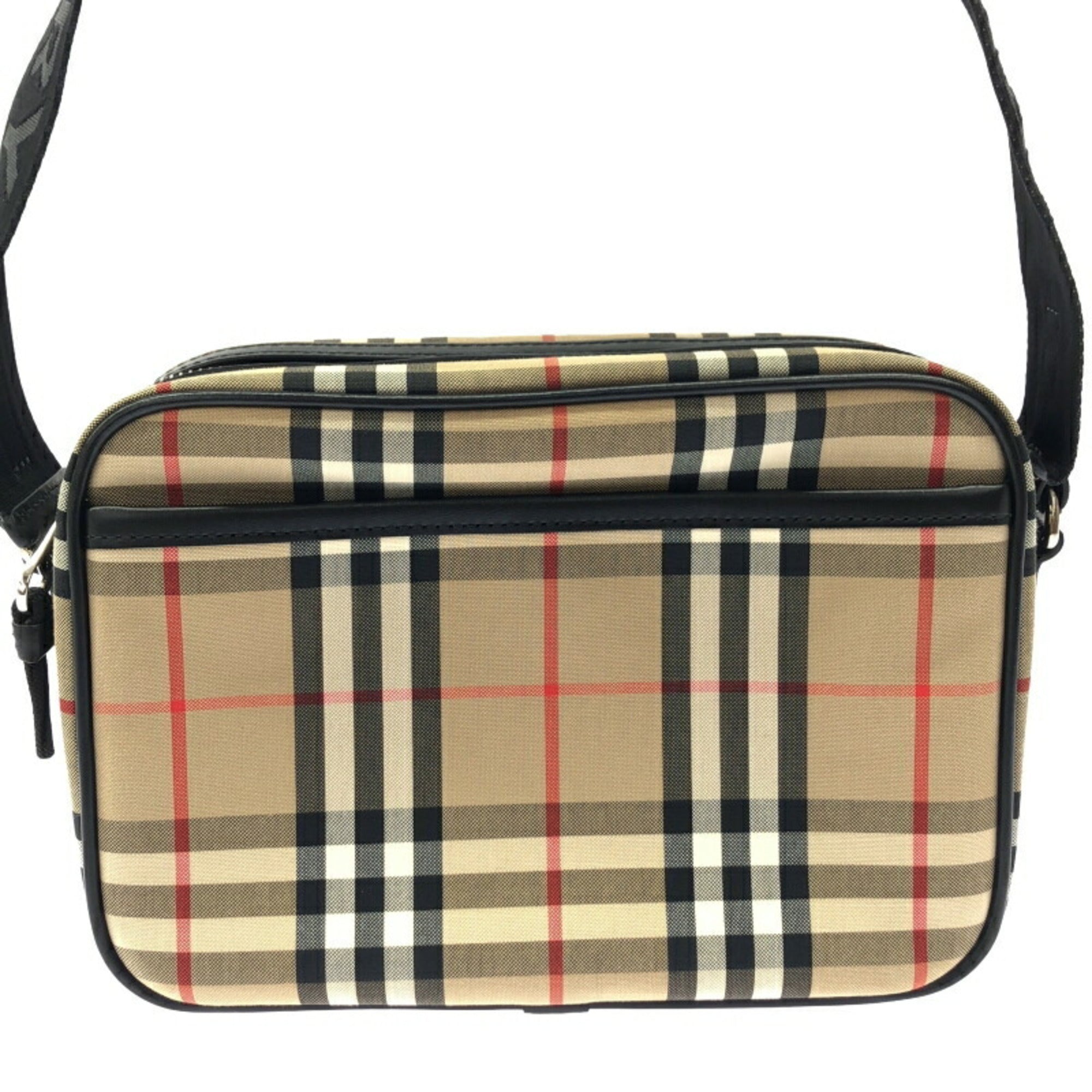 Burberry Beige Briefcase Shoulder Bag Sling Bag (Pre-Owned)
